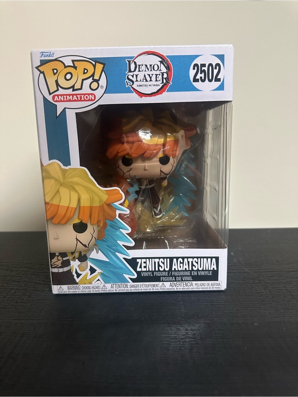 Funko POP! Demon Slayer Kimetsu no Yaiba Zenitsu: Agatsuma #2502 With Protector